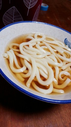 旦那に好評のうどんつゆ~